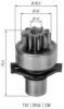 MAGNETI MARELLI 940113020142 Pinion, starter